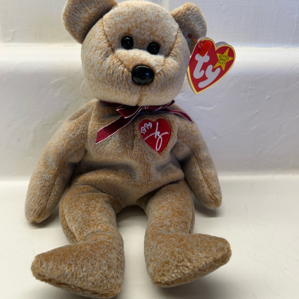 Ty Classic Brown Teddy Bear PERFECT CONDITION